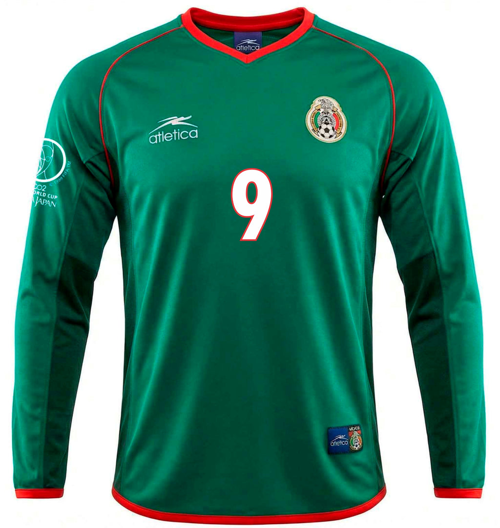 Jersey Mexico WC 2002 Local Manga Larga