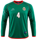 Jersey Mexico WC 2002 Local Manga Larga