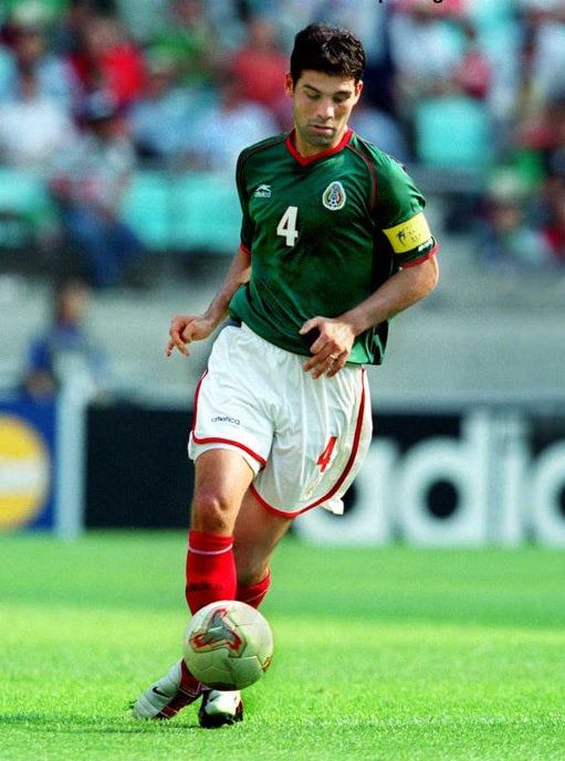 Jersey Mexico WC 2002 Local Manga Larga